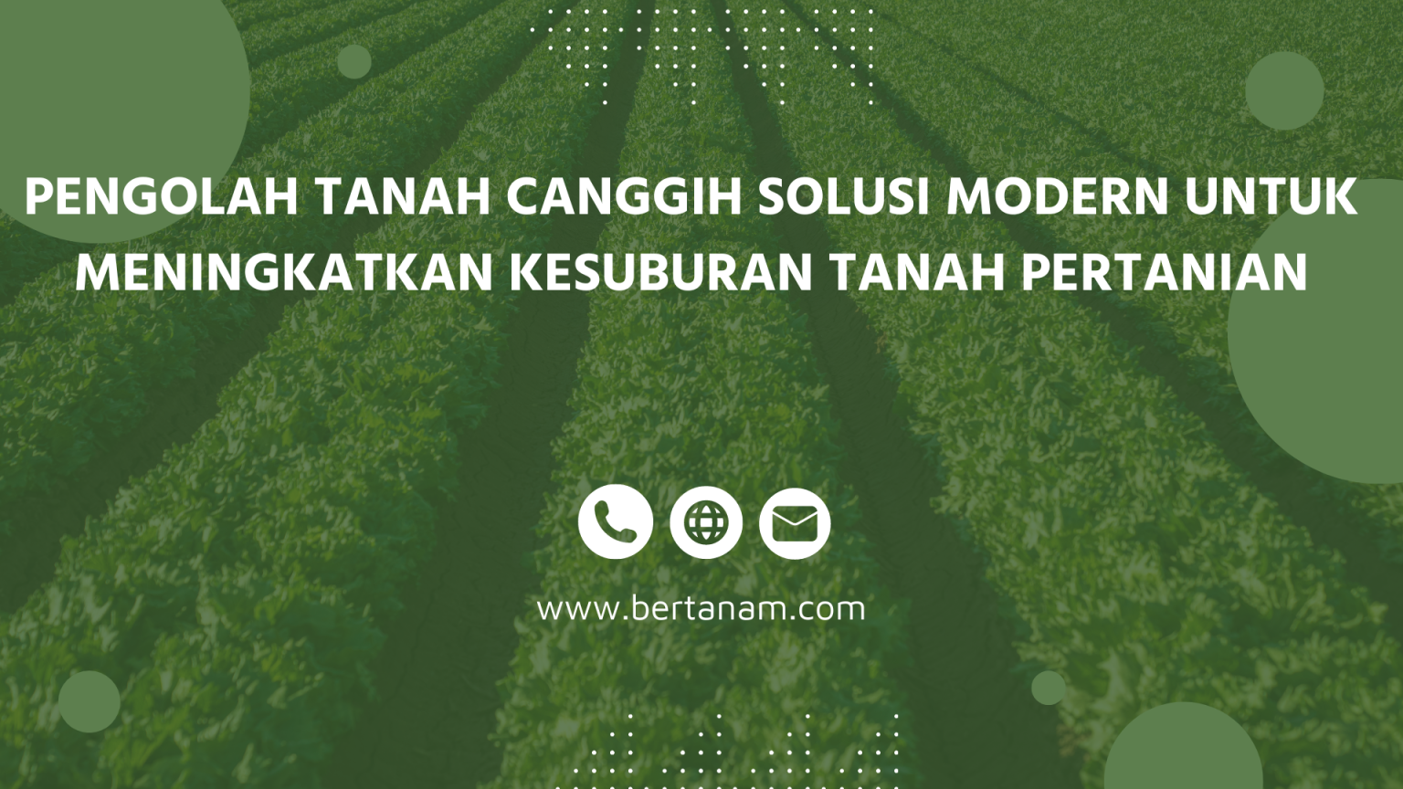 Pengolah Tanah Canggih Solusi Modern Untuk Meningkatkan Kesuburan Tanah