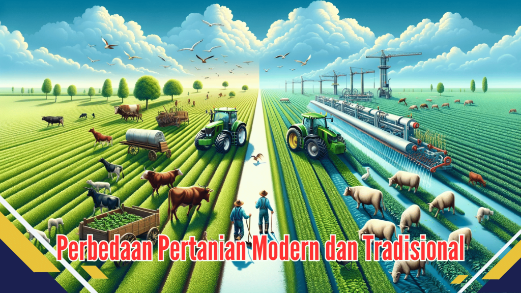 Perbedaan Pertanian Modern dan Tradisional