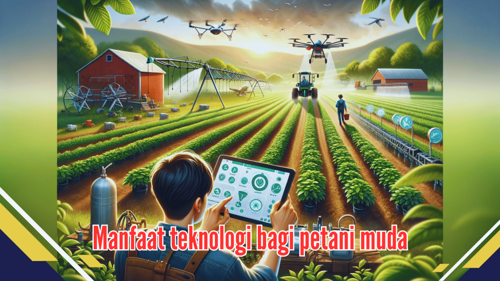Manfaat teknologi bagi petani muda
