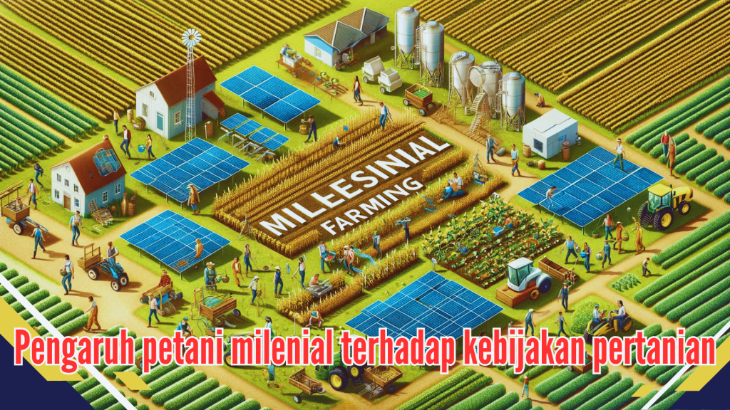 Pengaruh petani milenial terhadap kebijakan pertanian
