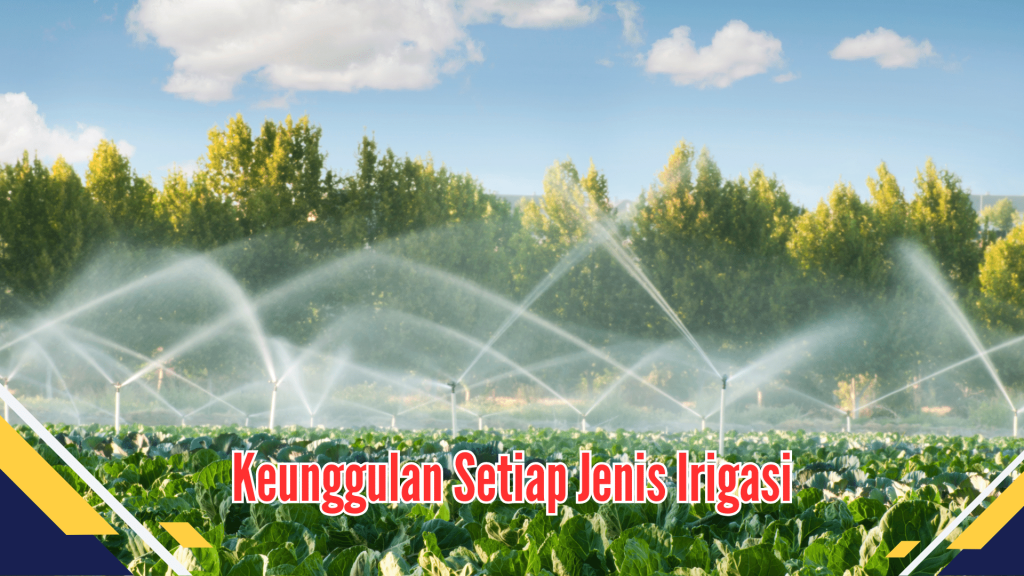 Keunggulan Setiap Jenis Irigasi