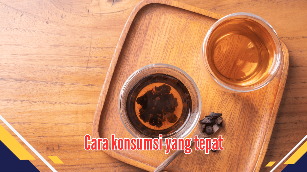 Cara konsumsi yang tepat