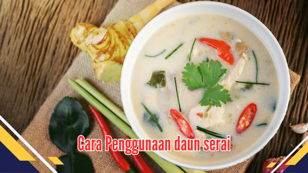 Cara Penggunaan daun serai