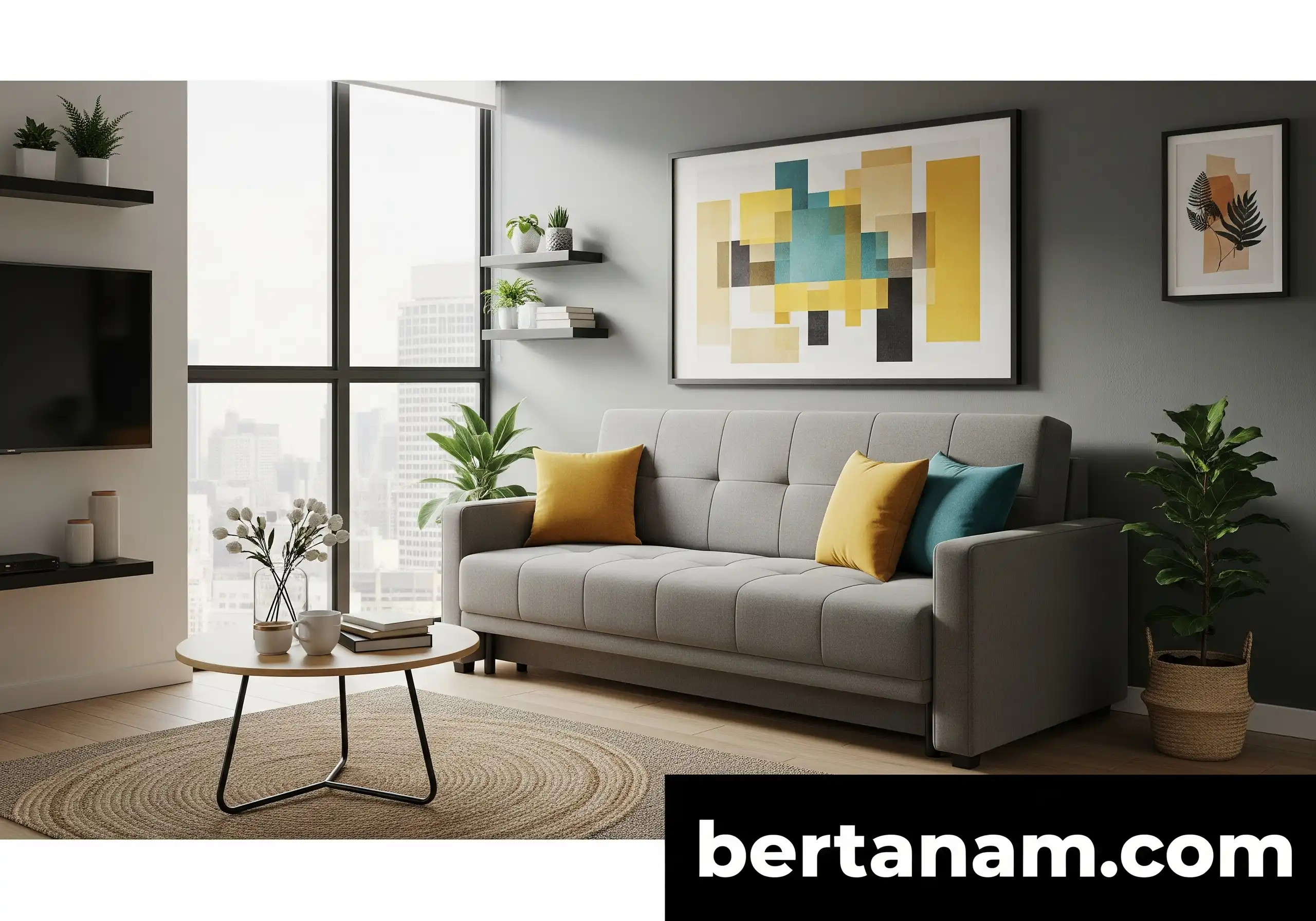 Buy Convertible Sofa Bed Sleeper Couch Studio Apartment Interior Designer Payment Plan for Modern Living