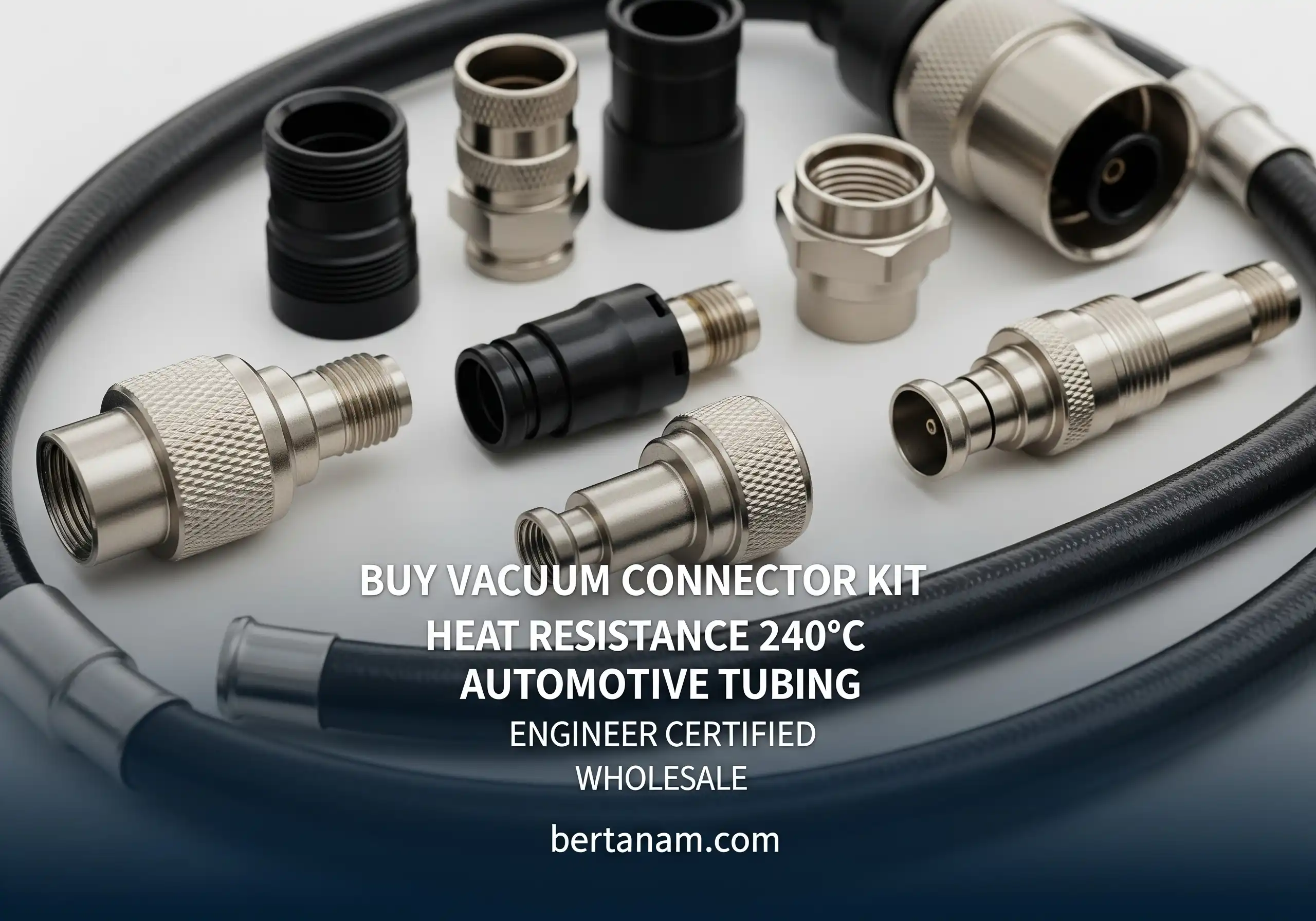 Buy Vacuum Connector Kit Heat Resistance 240℃ Automotive Tubing Engineer Certified Wholesale
