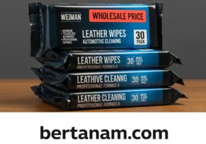 Buy Weiman Leather Wipes 30 Pack Automotive Cleaning Professional Formula Wholesale Price