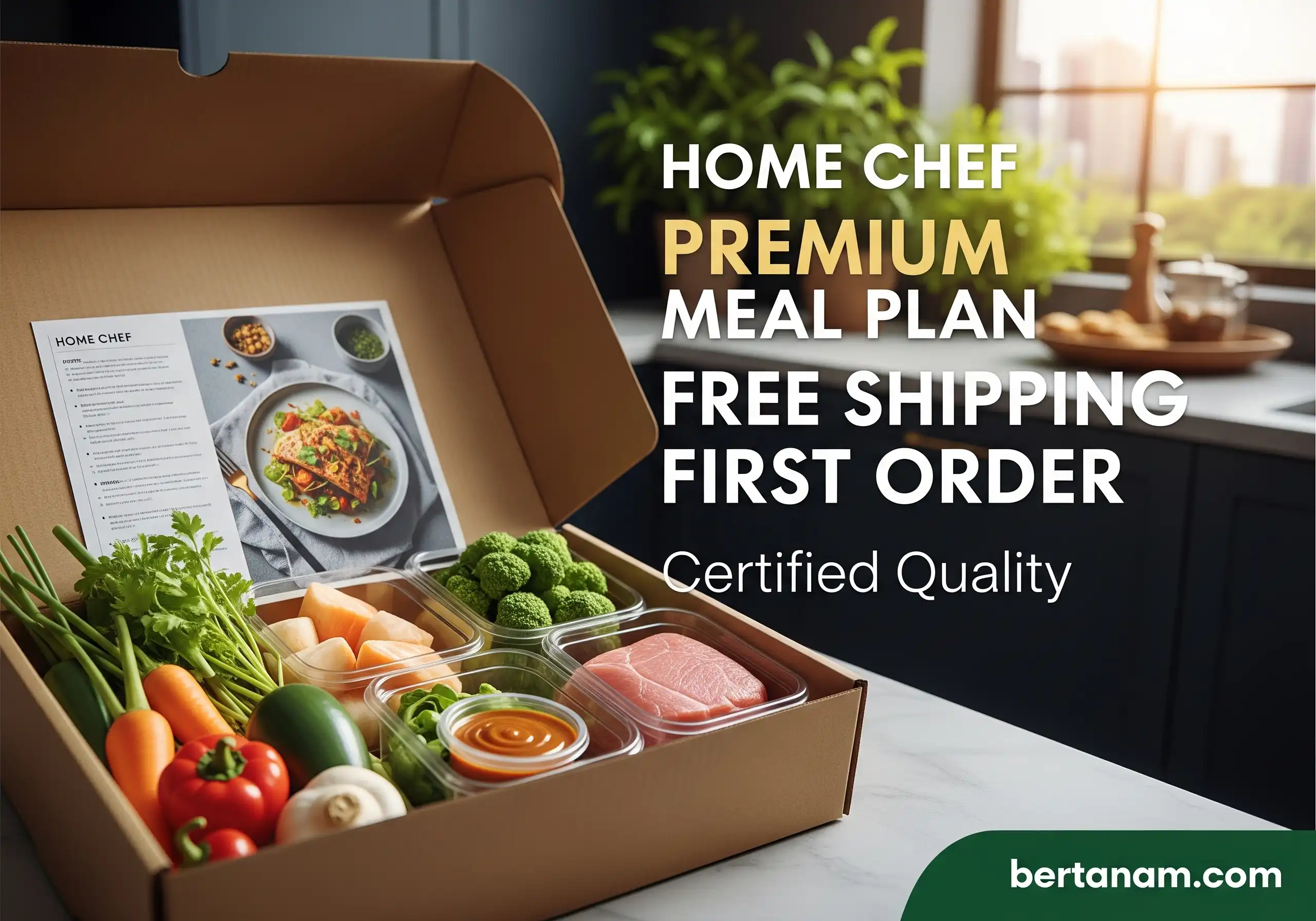 Home Chef Premium Meal Plan Free Shipping First Order Certified Quality