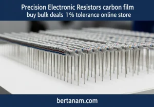 Precision Electronic Resistors carbon film buy bulk deals 1% tolerance online store