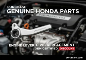 Purchase Genuine Honda Parts Engine Lever Civic Replacement OEM Certified Discount