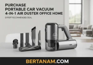 Purchase Portable Car Vacuum 4-in-1 Air Duster Office Home Expert Recommended Deal
