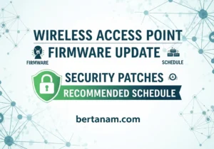 Wireless Access Point Firmware Update Security Patches Recommended Schedule