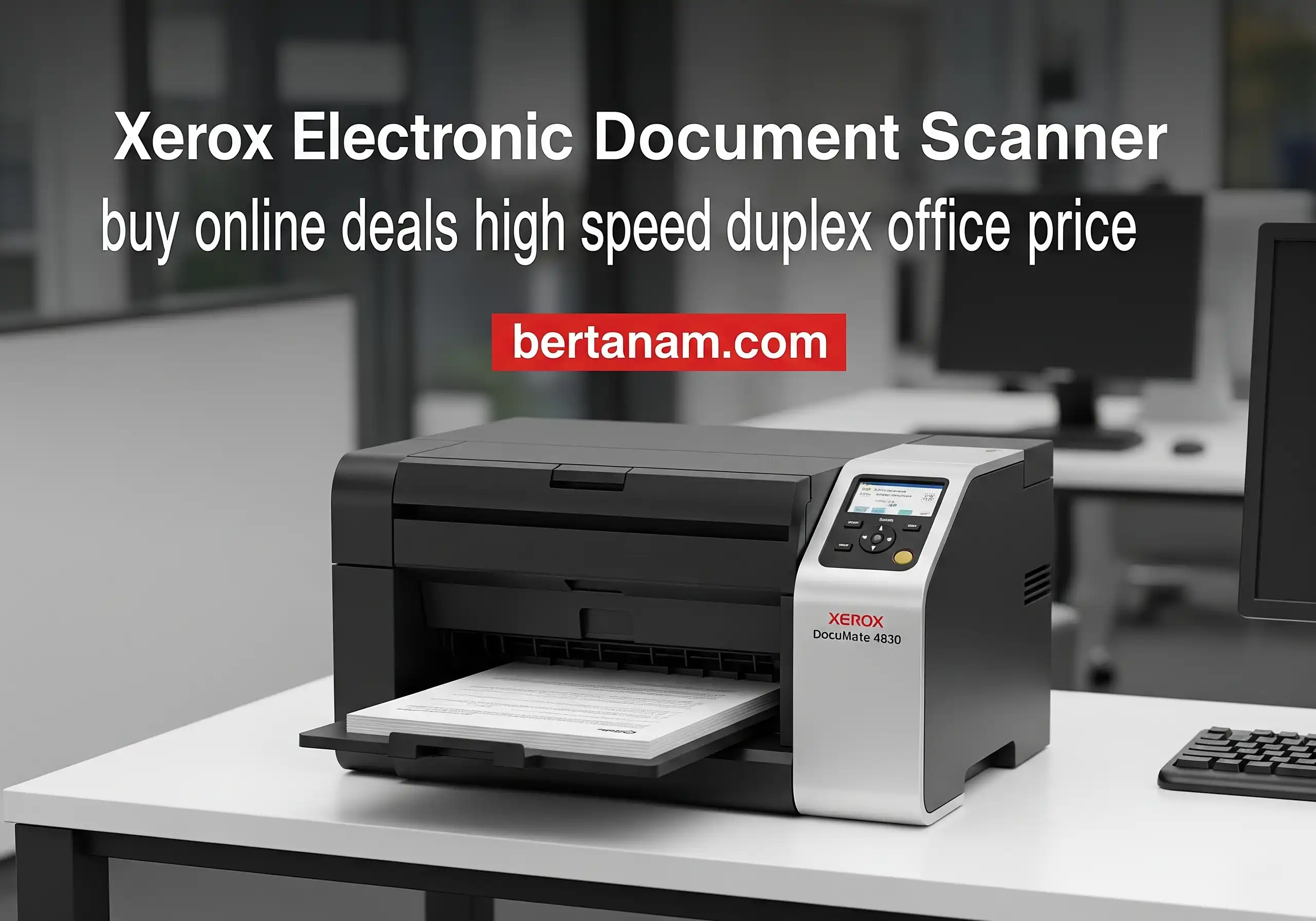 Xerox Electronic Document Scanner buy online deals high speed duplex office price