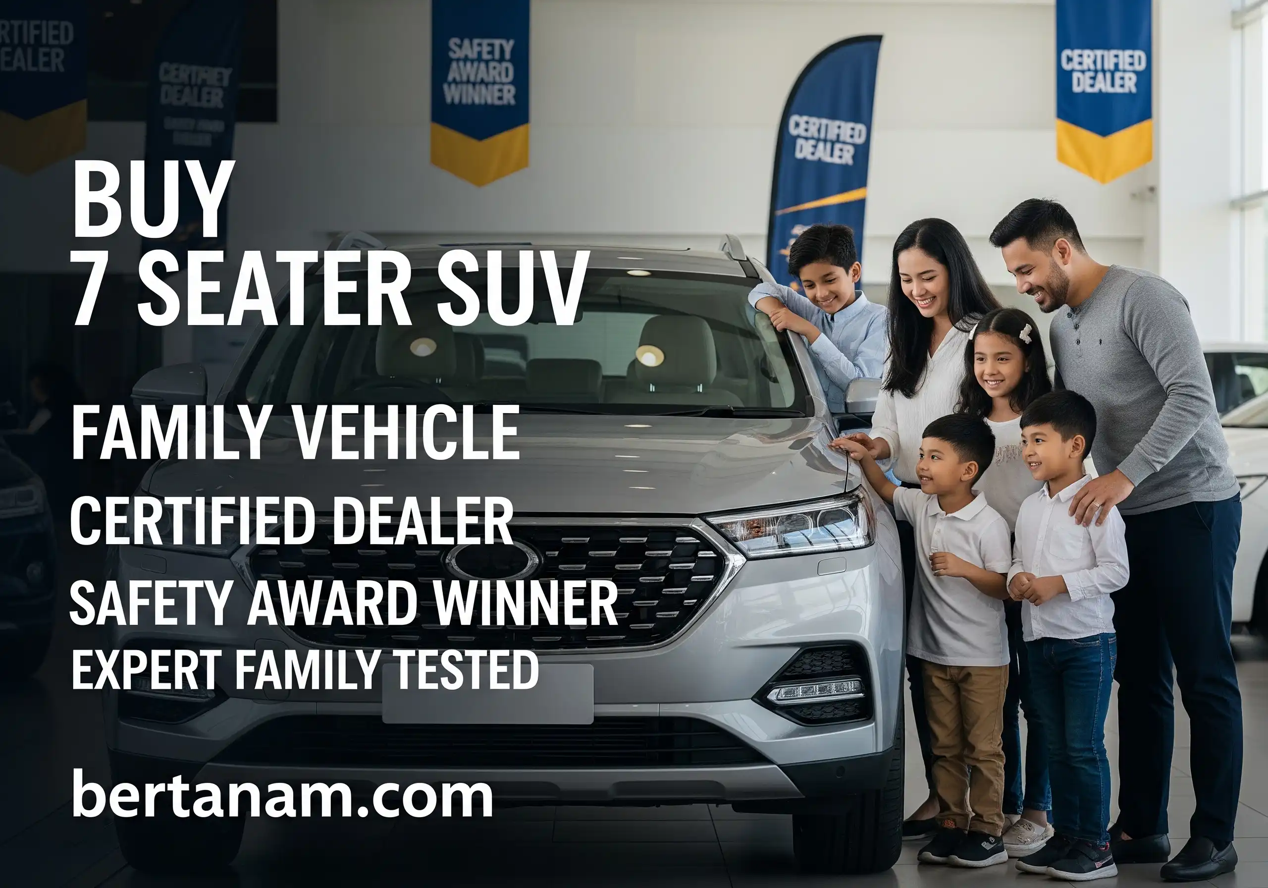 Buy 7 Seater SUV Family Vehicle Certified Dealer Safety Award Winner Expert Family Tested