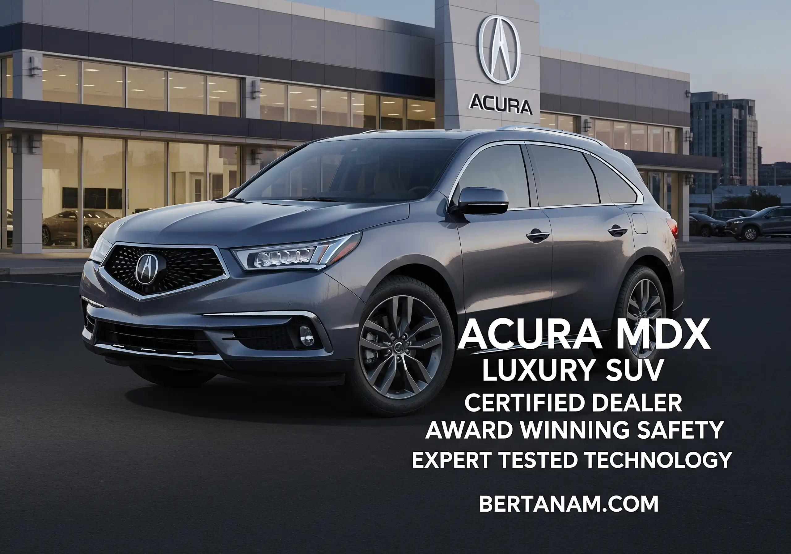 Order Acura MDX Luxury SUV Certified Dealer Award Winning Safety Expert Tested Technology