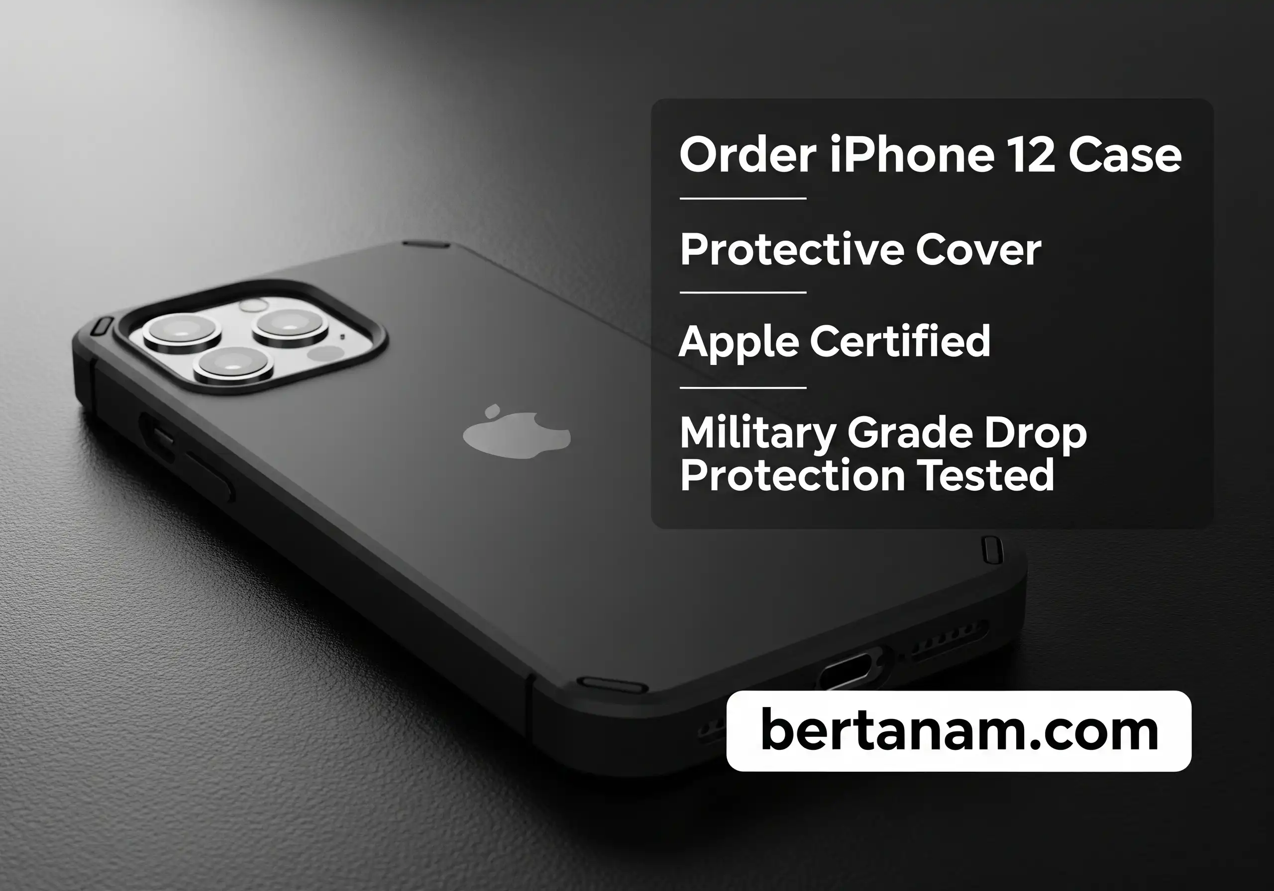 Order iPhone 12 Case Protective Cover Apple Certified Military Grade Drop Protection Tested