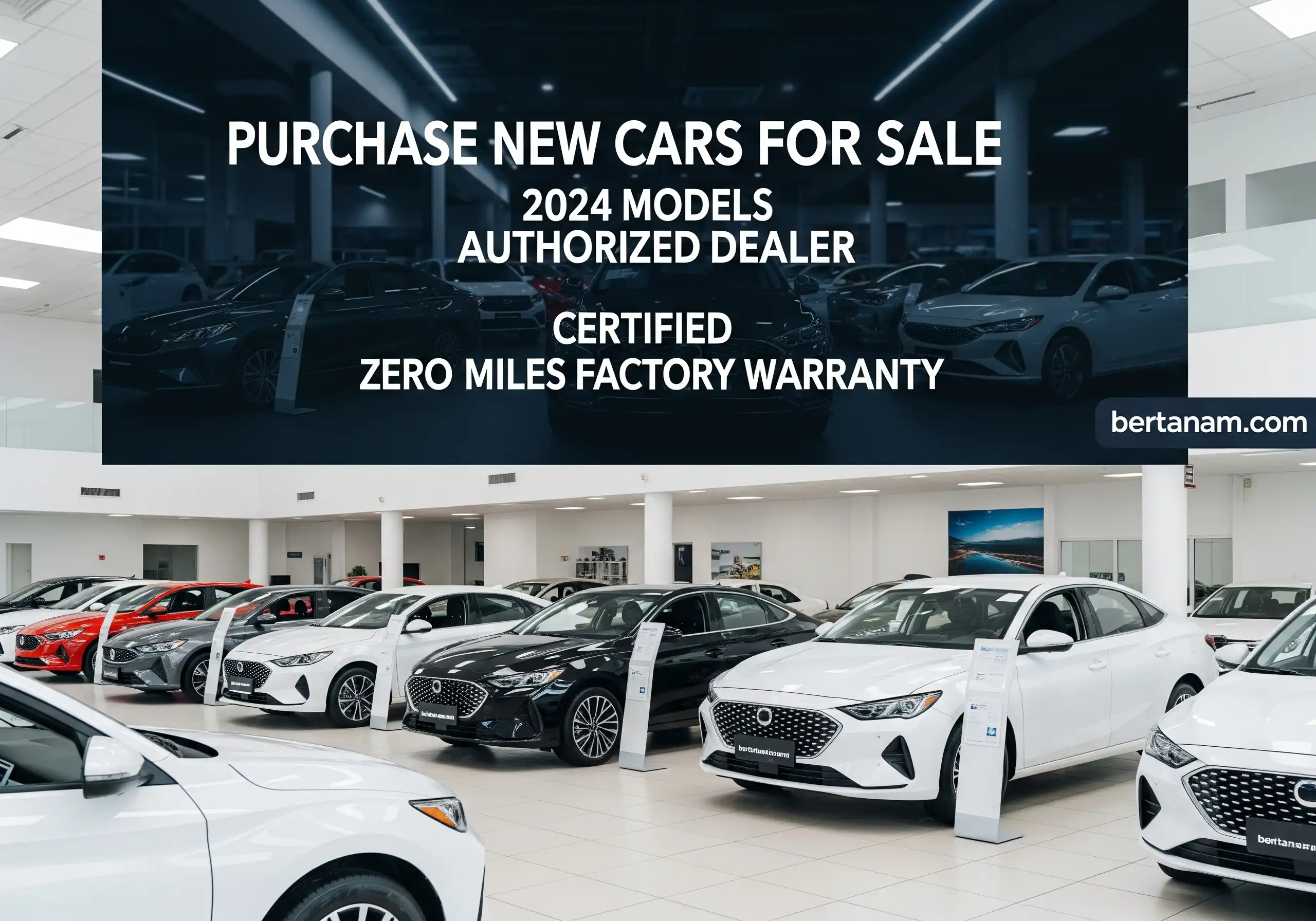 Purchase New Cars For Sale 2024 Models Authorized Dealer Certified Zero Miles Factory Warranty