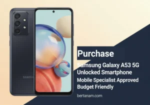 Purchase Samsung Galaxy A53 5G Unlocked Smartphone Mobile Specialist Approved Budget Friendly
